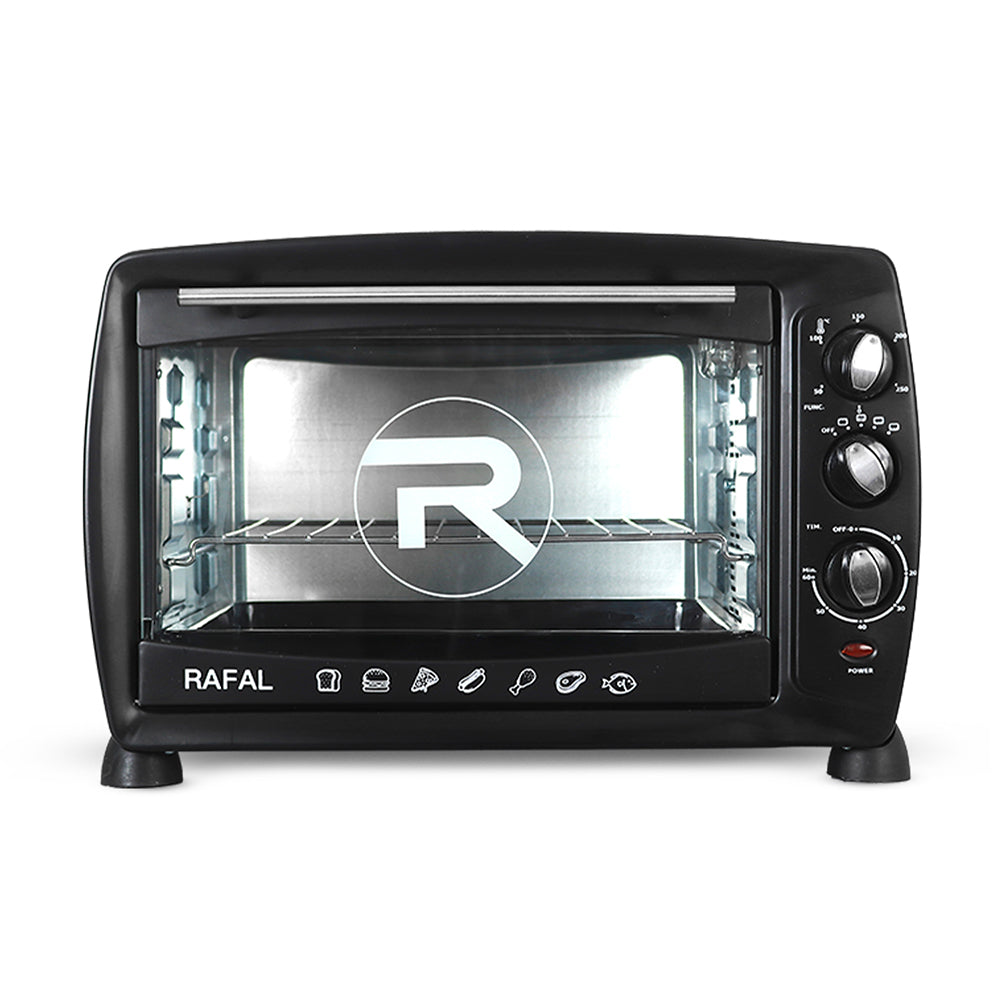 فرن 45 لتر وصواني جرانيت هديه